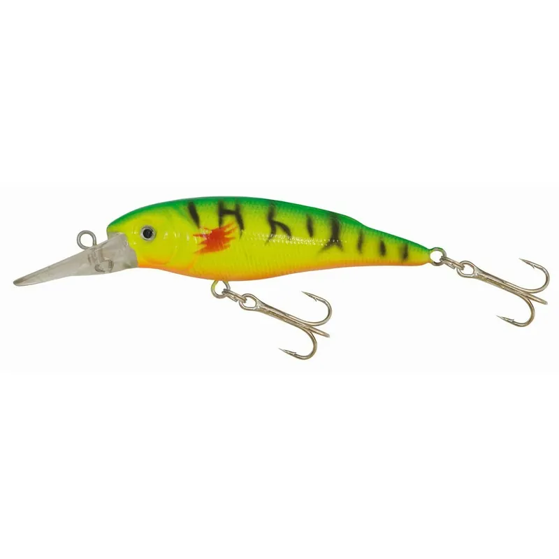 Kamasaki Wobler Shad Zelená - Žlutá 8cm 12gr Značkový