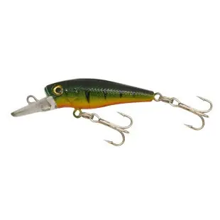 Nejprodávanější Kamasaki Wobler Perch 3 Olejovo zelená 4,5cm 3,5g