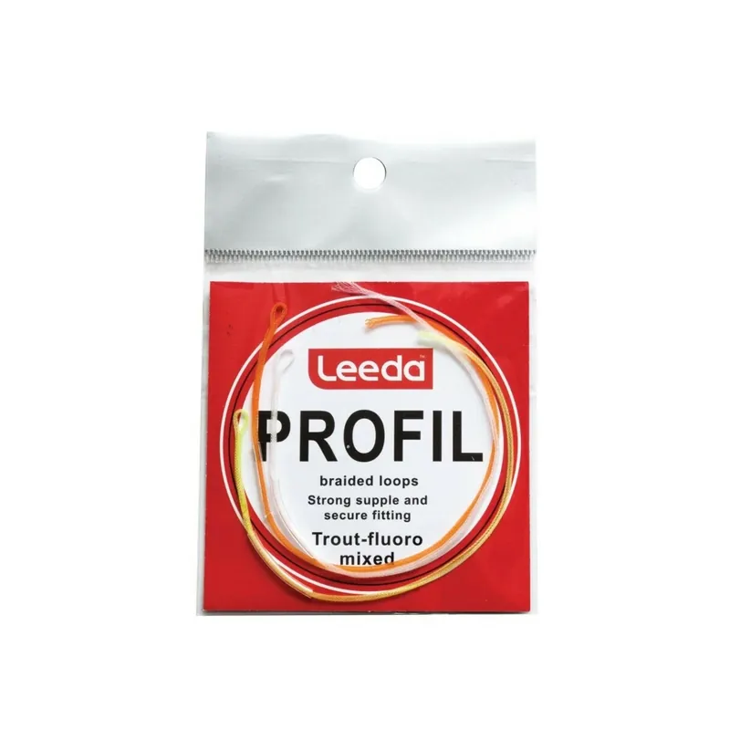 Leeda Rychlospojky Profil Braided Loops Trout Flouro Mixed (3ks) Koupit Online