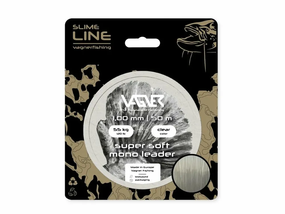 VAGNER Super Soft Mono Leader průměr - 50m Akční Cena