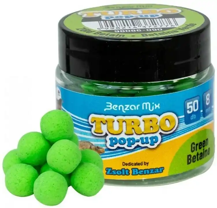 Benzar Mix Turbo Pop Up Nástraha 20 ks 10 mm Autentický
