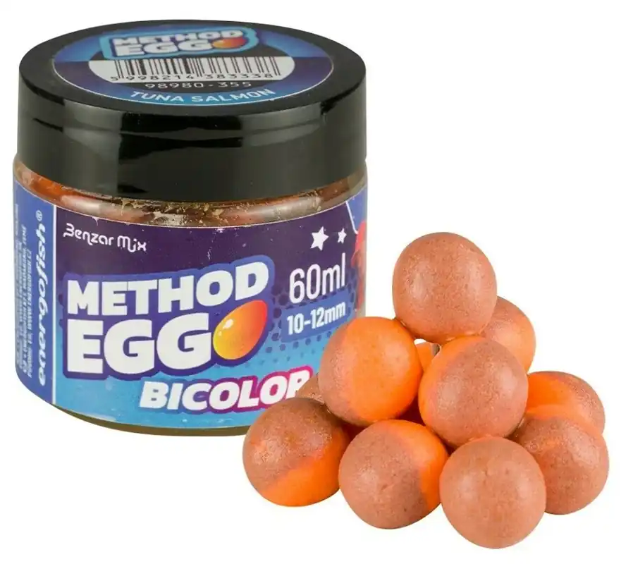 Benzar Mix Umělá Nástraha Bicolor Method Egg 6-8 mm 30 ml Hit Sezóny