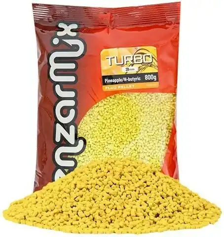 Cenový Hit Benzar Mix Fluo Turbo Pelety 800 g 3 mm