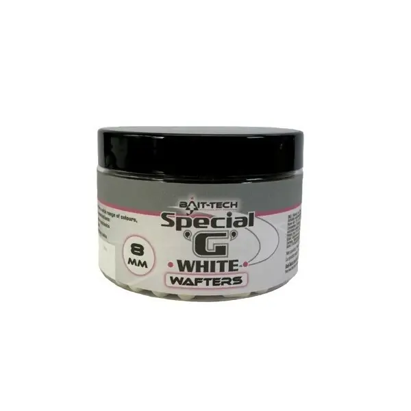 Horká Nabídka Bait-Tech Wafters Special G White Dumbells 8mm (100ml)