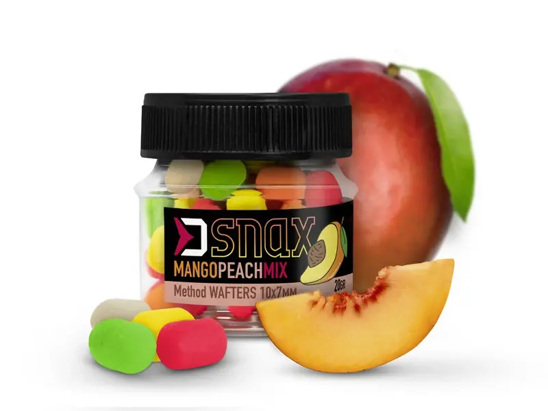 DELPHIN Nástraha MIX D SNAX WAFT 10x7mm/20g Speciální Cena