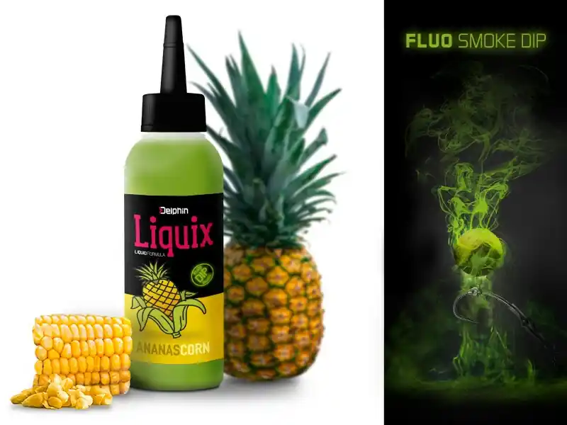 DELPHIN Fluo dip D SNAX LiquiX /100ml Levný