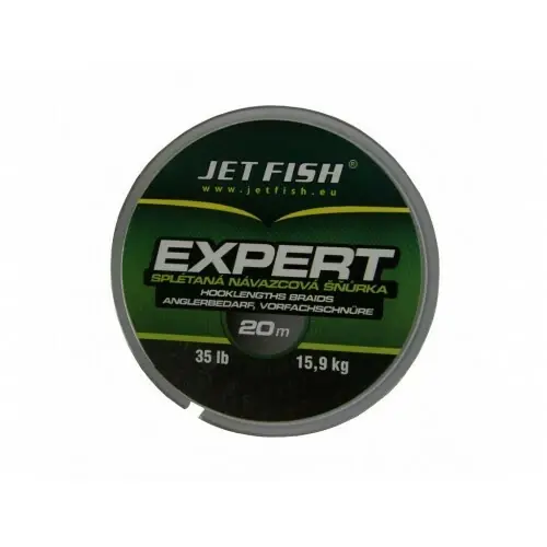 JET FISH Návazcová šňůrka Expert 35lb - 20 m Nízká Cena