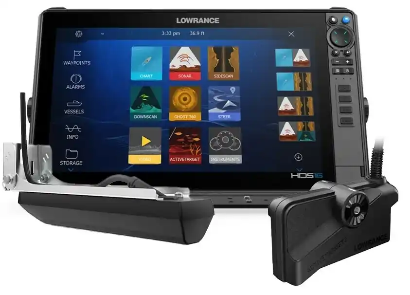 LOWRANCE HDS PRO 16 se sondou ACTIVEIMAGING HD + ACTIVE TARGET 2 Koupit Online