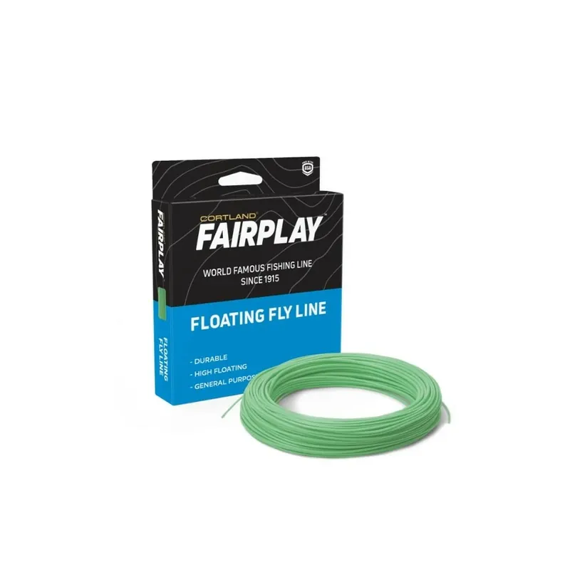 Expresní Doručení Cortland muškařská šnůra FairPlay Floating Blue Green Fresh/Salt