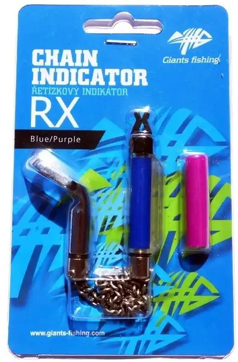 Top Prodej GIANTS FISHING Řetízkový indikátor Chain Indicator RX Blue/Purple VÝPRODEJ