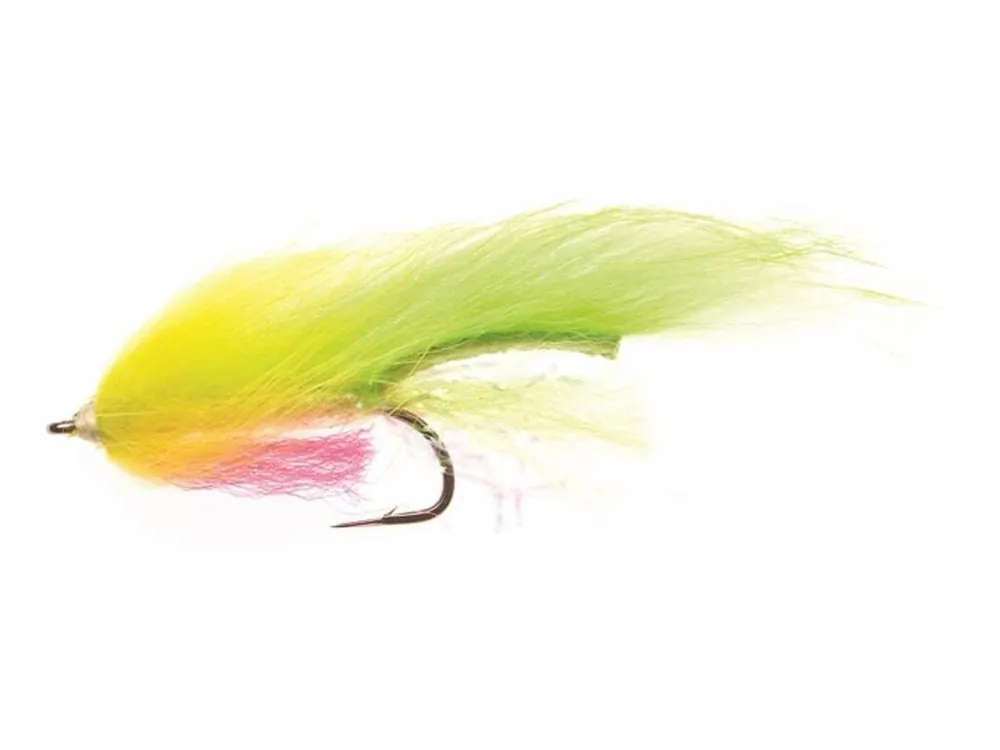 Akční Nabídka Unique Flies Zonker Minnow Chartreuse