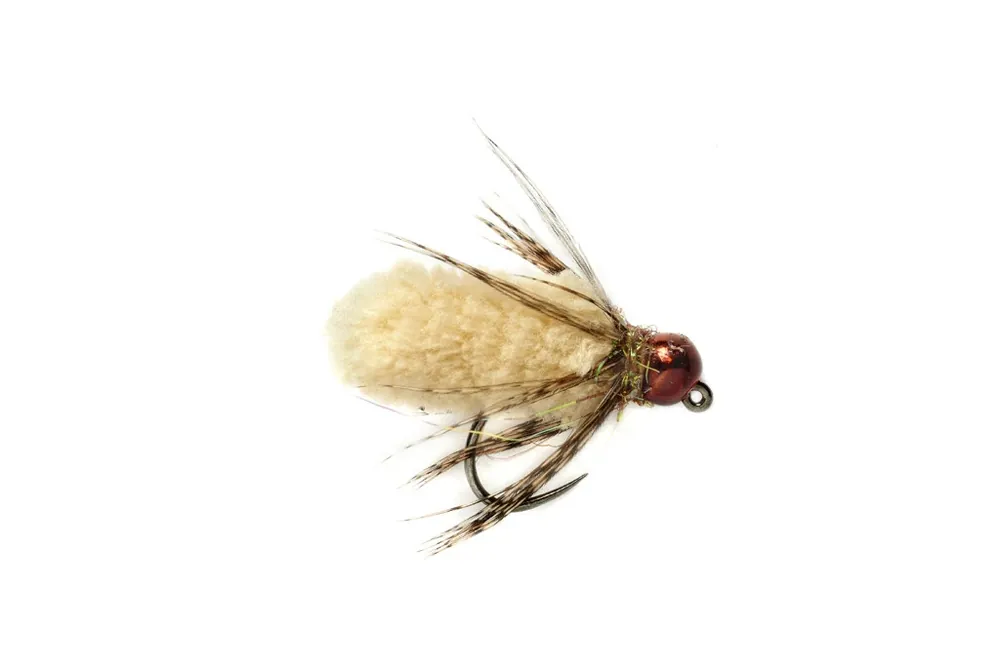 Přímo Od Výrobce Fulling Mill MOP FLY BEIGE BARBLESS