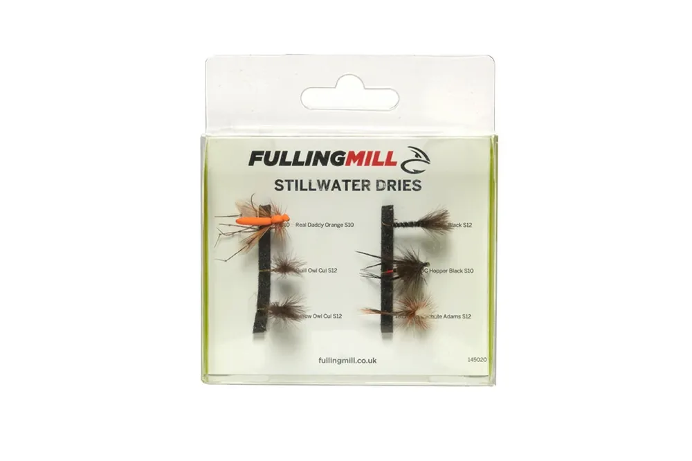 Fulling Mill Stillwater Dries - sada jezerních mušek Must-Have