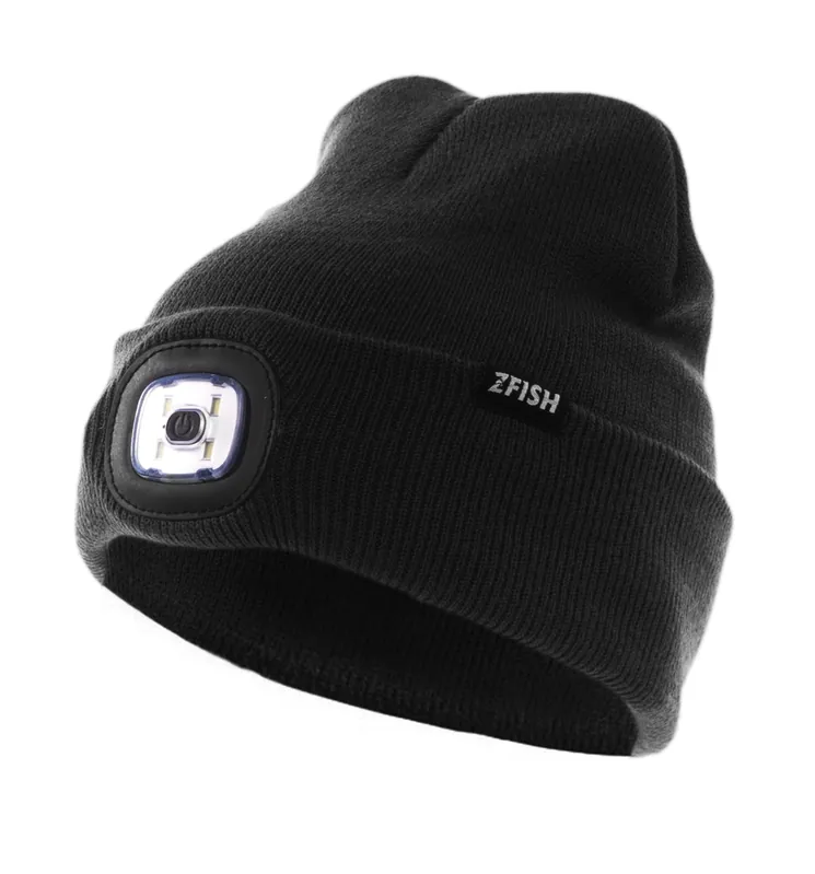 Finální Výprodej ZFISH Čepice Light Beanie Černá