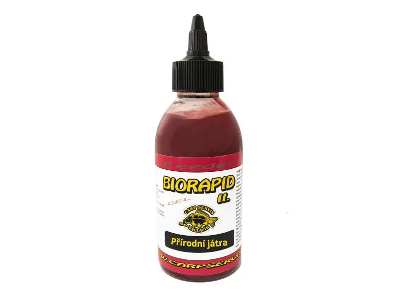 Super Cena CARP SERVIS VÁCLAVÍK Biorapid II. Gel - 200 ml/Přírodní játra