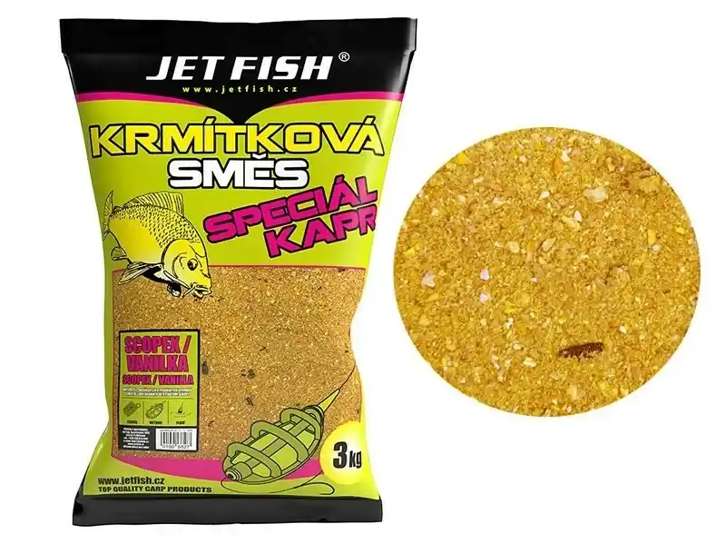 Jet Fish Krmítková Směs Speciál Kapr 3 kg Cenově Výhodný