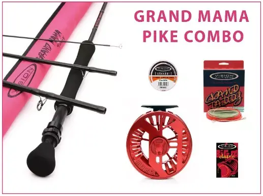 Akční Nabídka VISION Muškařský set Grand Mama Pike Combo - 9‘