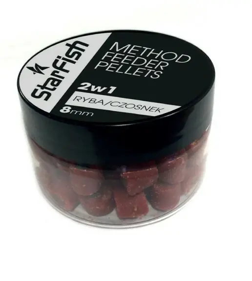 Starfish - HOOK PELLET METHOD FEEDER 2v1 8mm 60ml Ryba Česnek Must-Have
