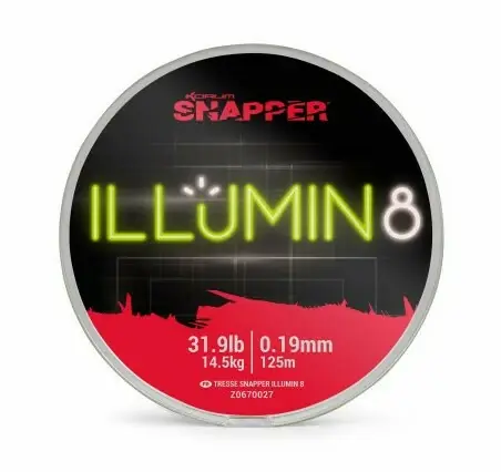 Pouze Dnes Korum Šňůra Snapper Illumin 8 Braid 125m AKCE