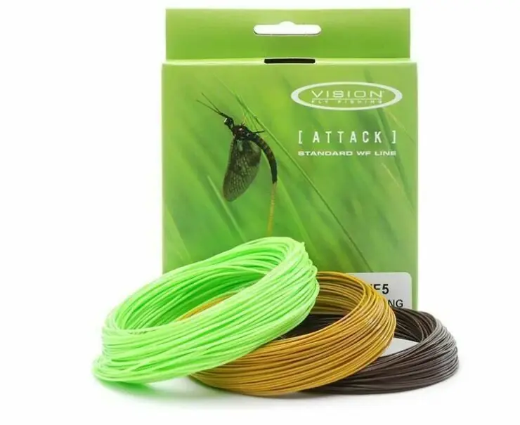 VISION Muškařská šňůra ATTACK Intermediate 25 m VÝPRODEJ Cenová Bomba