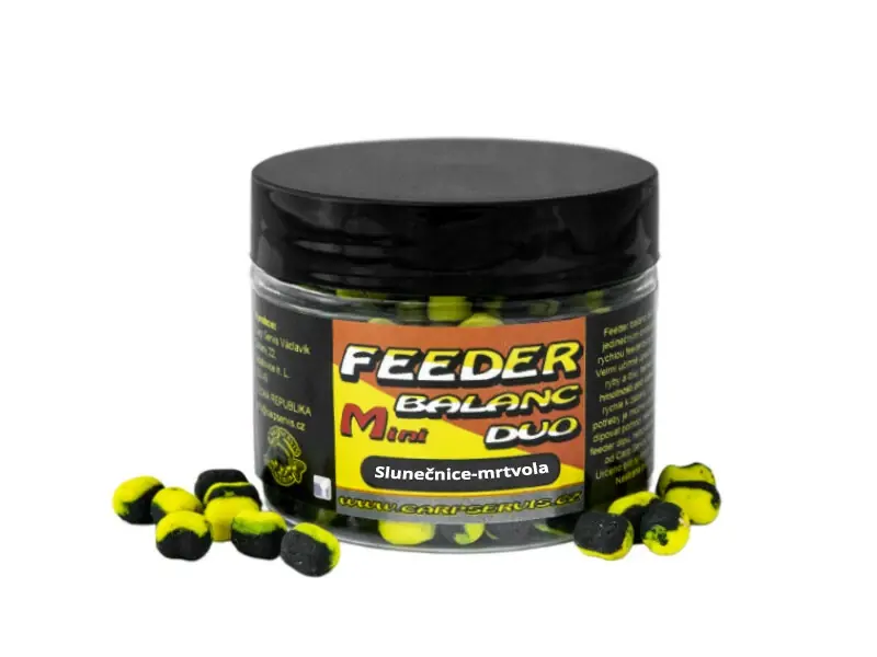 CARP SERVIS VÁCLAVÍK Feeder Balanc DUO Mini - 45 g/Slunečnice-Mrtvola Horká Nabídka