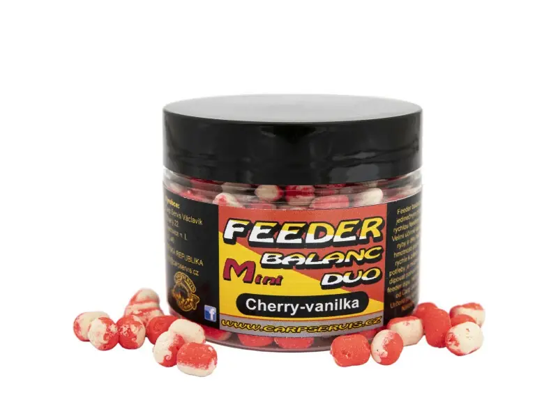 CARP SERVIS VÁCLAVÍK Feeder Balanc DUO Mini - 45 g/Cherry-Vanilka Finální Výprodej