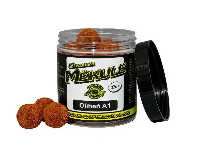 CARP SERVIS VÁCLAVÍK Boilies Měkule - 140 g/25 mm/Oliheň A1 Akce