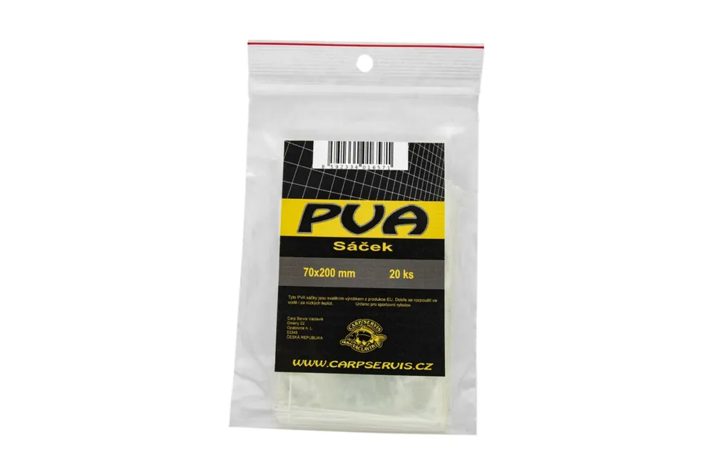 Kup Teď CARP SERVIS VÁCLAVÍK PVA sáčky - 20 ks/200x70 mm