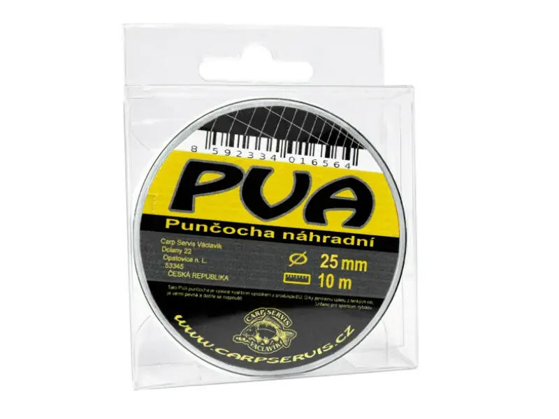 CARP SERVIS VÁCLAVÍK PVA náhradní punčocha - 10 m/25 mm Výprodej