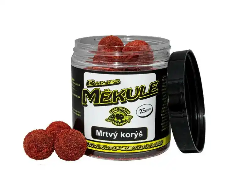 Cenová Bomba CARP SERVIS VÁCLAVÍK Boilies Měkule - 140 g/25 mm/Mrtvý korýš