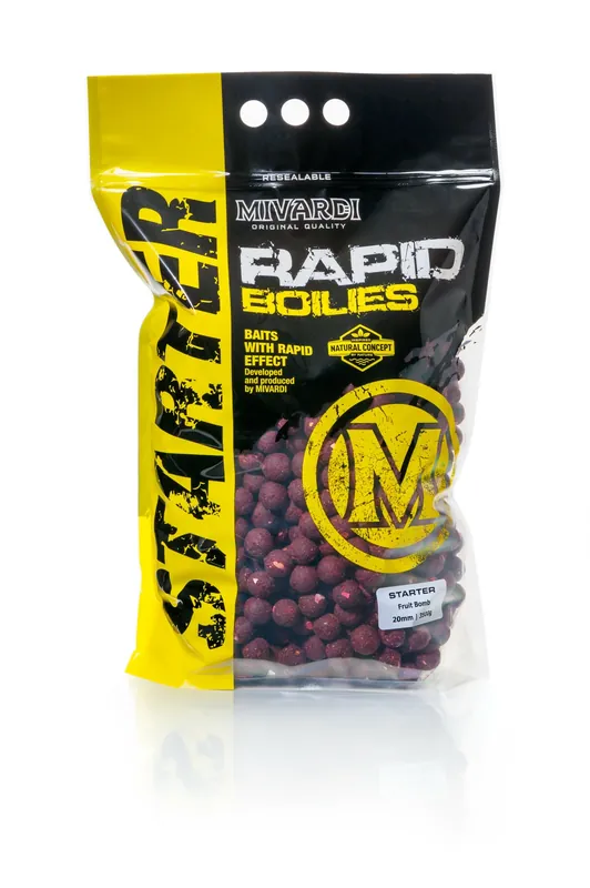 Nízká Cena MIVARDI Rapid Boilies Starter - Fruit Bomb (3500g 20mm)