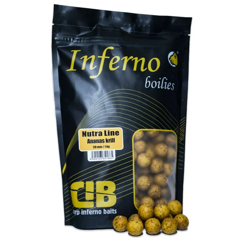 Expresní Doručení Carp Inferno Boilies Nutra Line - Ananas Krill