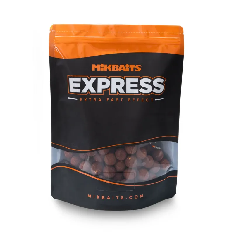 MIKBAITS eXpress boilie 900g - Česnek 20mm Oblíbený