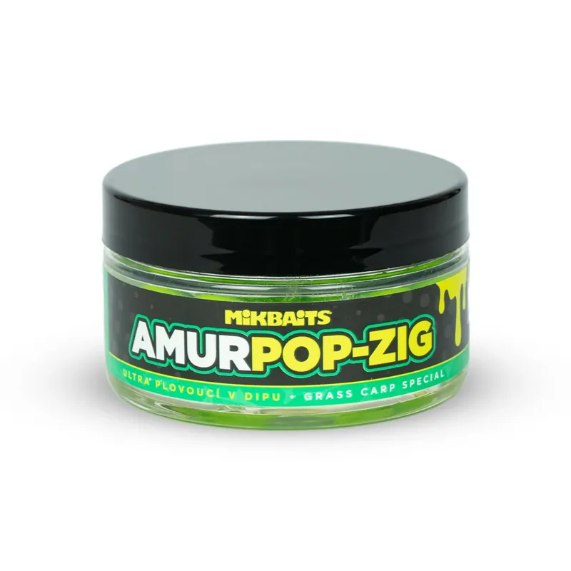 MIKBAITS Amur range - Amur Zig Ultra plovoucí v dipu 15mm Originální