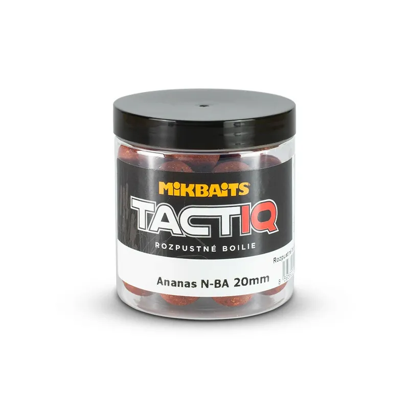 Tovární Cena MIKBAITS TactiQ rozpustné boilie 250ml - Ananas N-BA 20mm