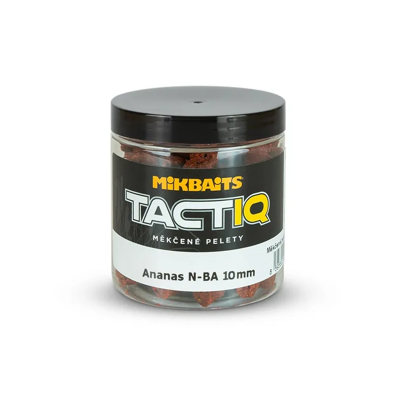 MIKBAITS TactiQ měkčené pelety 250ml - Ananas N-BA 10mm Akční Nabídka