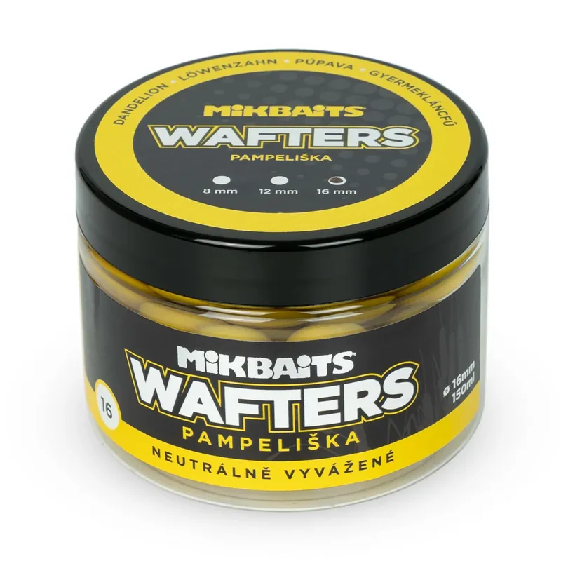 MIKBAITS Wafters vyvážené nástrahy 150ml - Pampeliška 16mm Sezónní Sleva