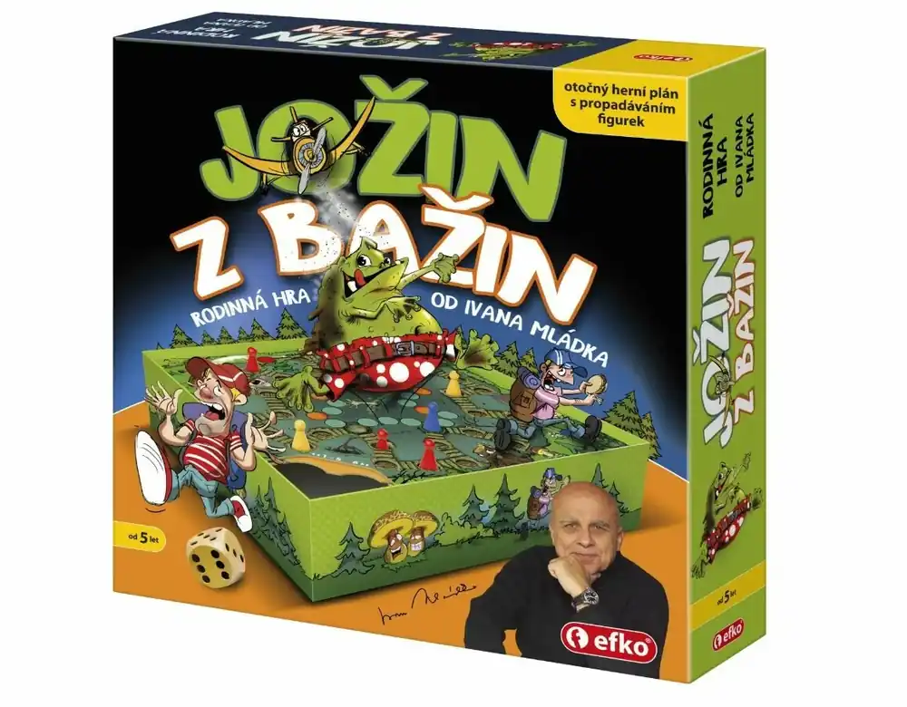 Časově Omezené Jožin z bažin - originální společenská hra Ivana Mládka