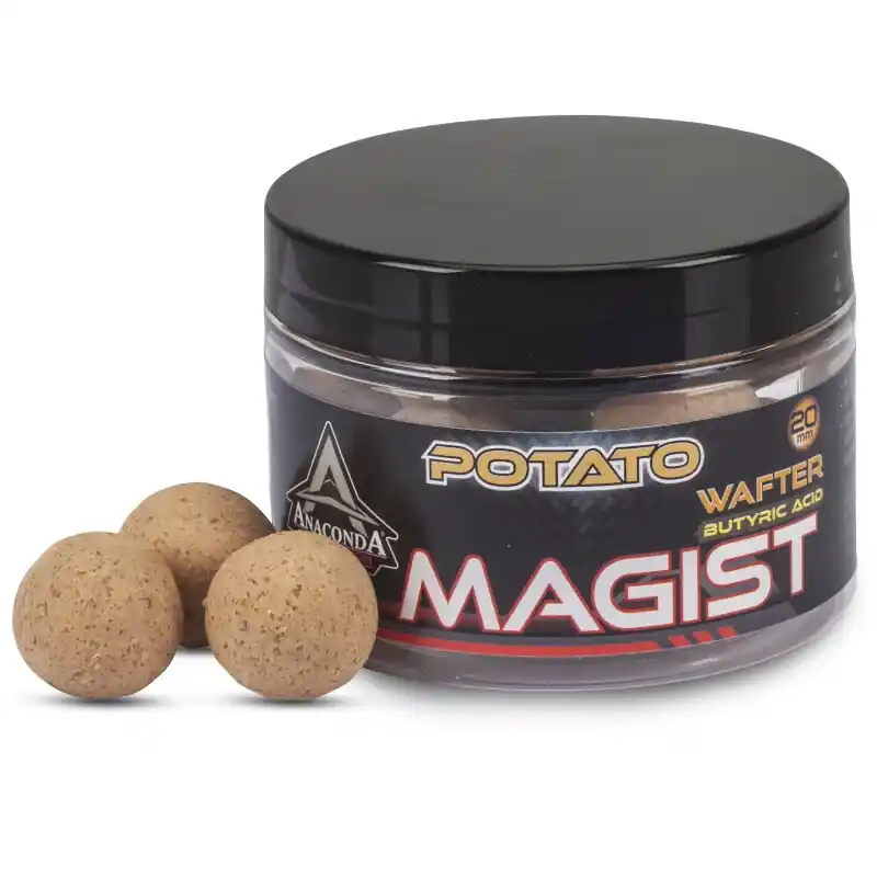 SAENGER Anaconda Vyvážené boilie Wafter Magist Potato 20mm/70g Ihned K Objednání