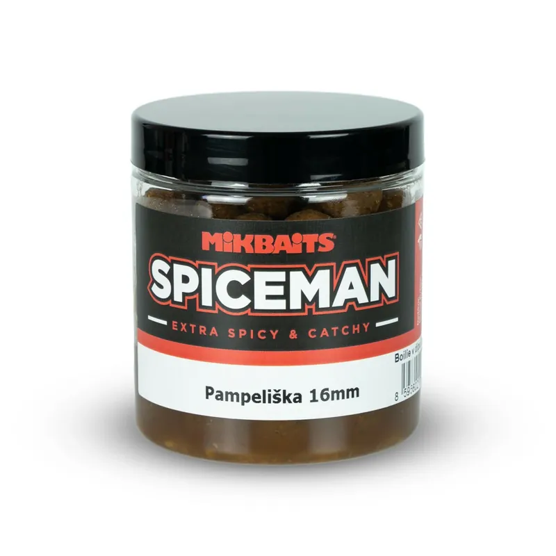Poslední Šance MIKBAITS Spiceman boilie v dipu 250ml - Pampeliška 16mm