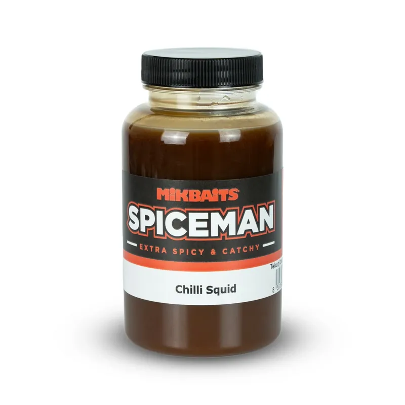 Cenová Bomba MIKBAITS Spiceman booster 250ml - Chilli Squid