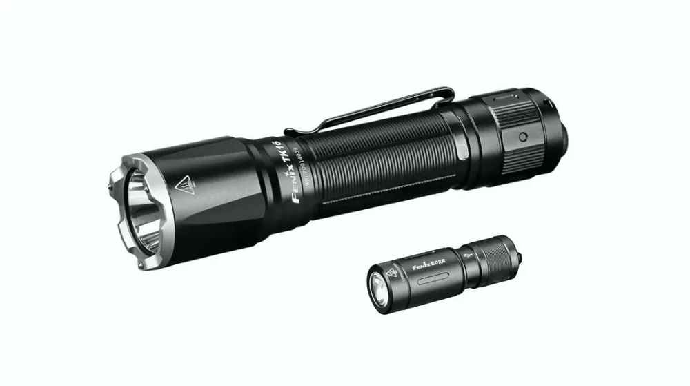Koupit Online FENIX Taktická LED svítilna TK16 V2.0 + E02R