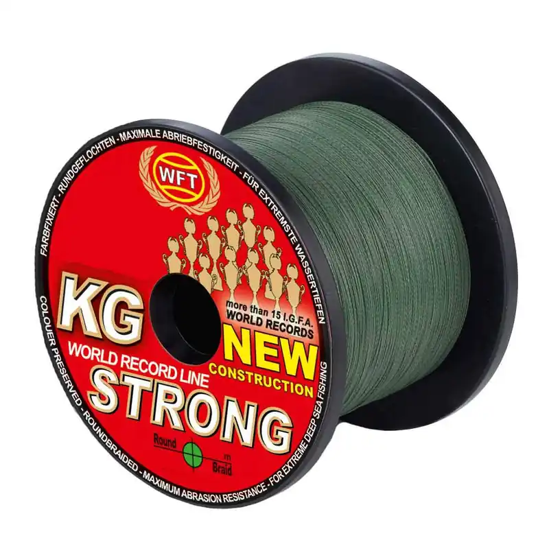 Speciální Cena WFT KG Strong 0,52 mm 86 kg 1000 Meter Grün