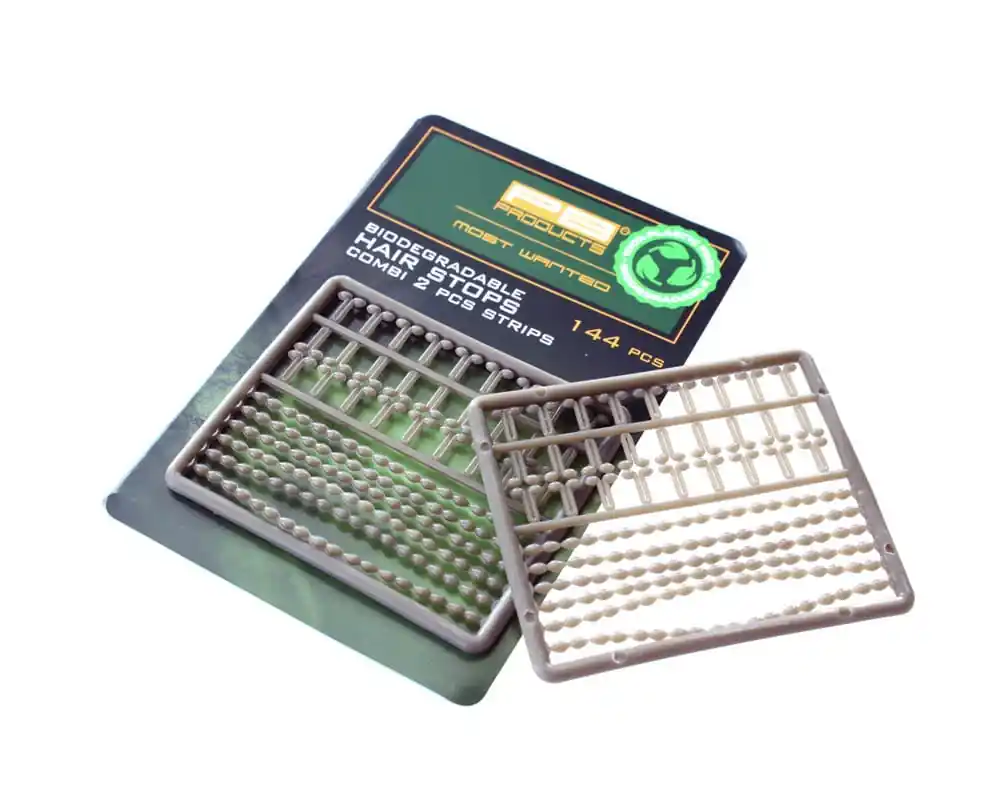 PB Bio-degradable Hair Stops Combi Rack 2pcs Akce