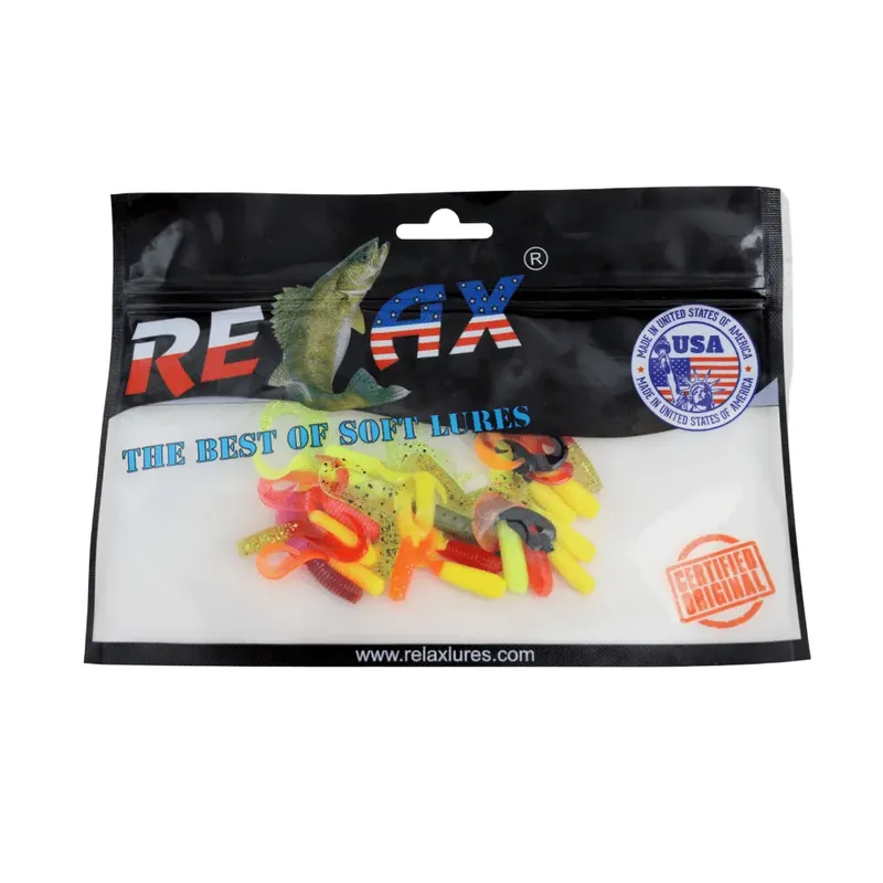 Relax Twister 4,5 cm (2") Farbmix Fluo 20 Stück Akční Nabídka