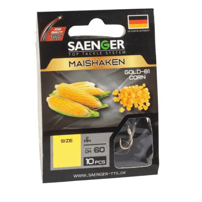 Výhodná Nabídka Sänger Maishaken Gold-81 – 60cm Größe 6 6,7kg 0,28mm