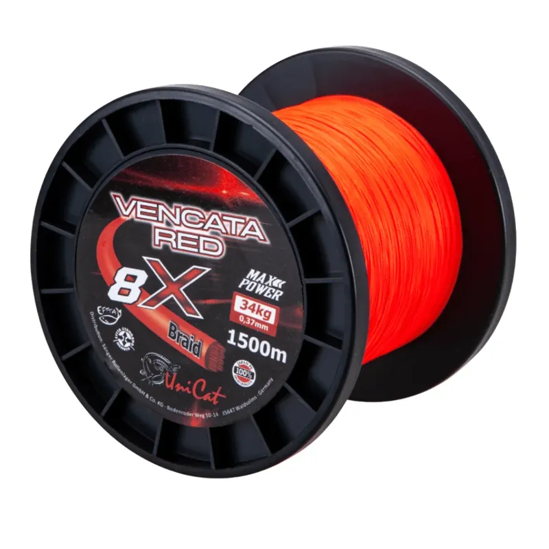 Hit Sezóny Uni Cat 8 X Vencata Red 1.500m 0,60mm 57kg