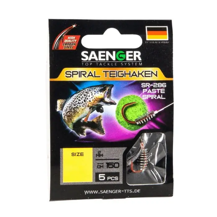 Dokud Zásoby Vydrží Sänger Teigspiralhaken SR-286 – 150cm Größe 6 4,0kg 0,22mm