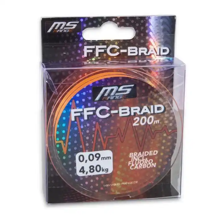 Odeslání Ihned MS Range FFC-Braid 0,09 mm 200 m 4,8 kg orange