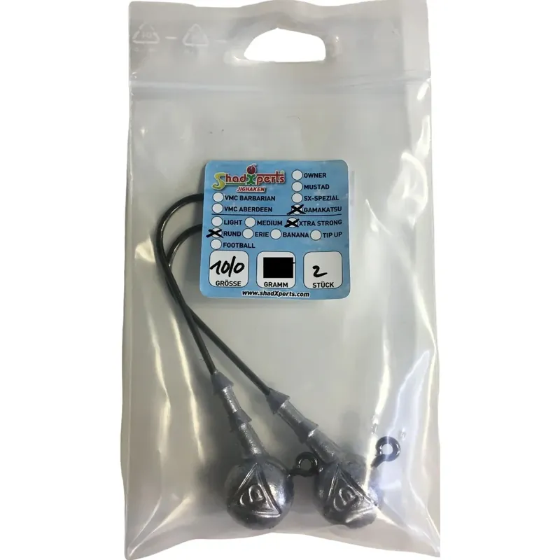 Gamakatsu Xtra Strong Jig Größe 10/0 25g 2 Stück Časově Omezené